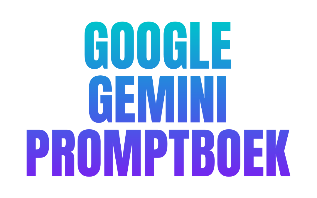 GOOGLE GEMINI PROMPTBOEK